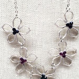 Necklace with earrings